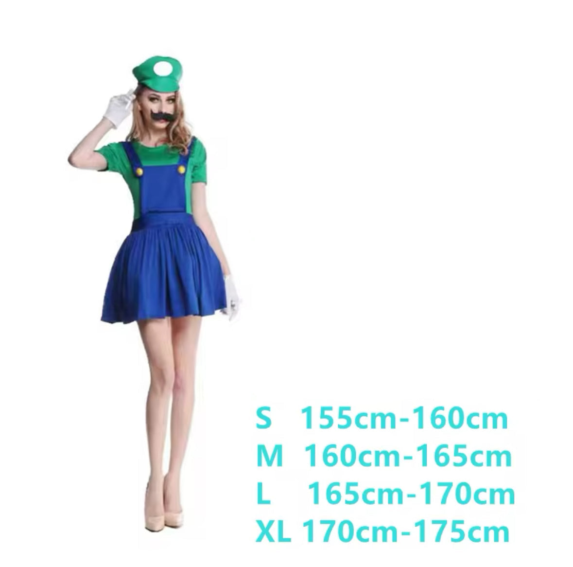 Kostüm Kollektion | Mario und Luigi Kostüm für Erwachsene und Kinder mit Perfekter Passform | Ideal für Partys und Fasnacht 12