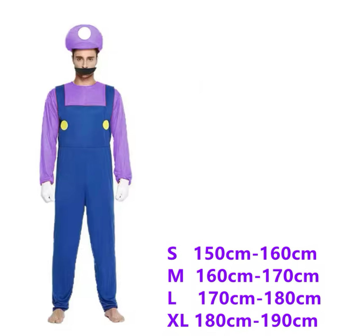 Kostüm Kollektion | Mario und Luigi Kostüm für Erwachsene und Kinder mit Perfekter Passform | Ideal für Partys und Fasnacht 17