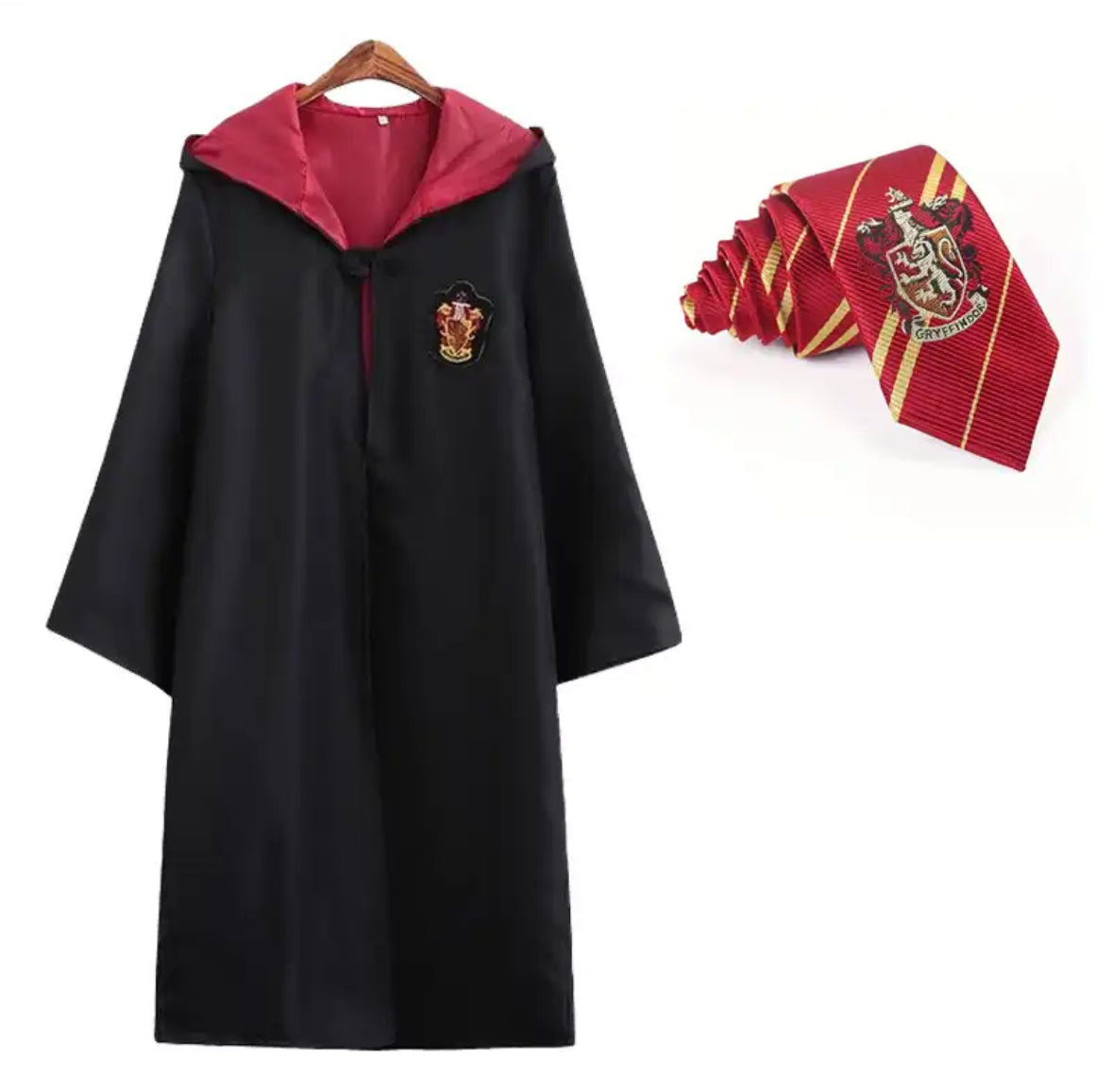 Magisches Kostüm | Harry Potter Zauberschüler Outfit mit Accessoires | Perfekt für Halloween Kostüme und Partys 13