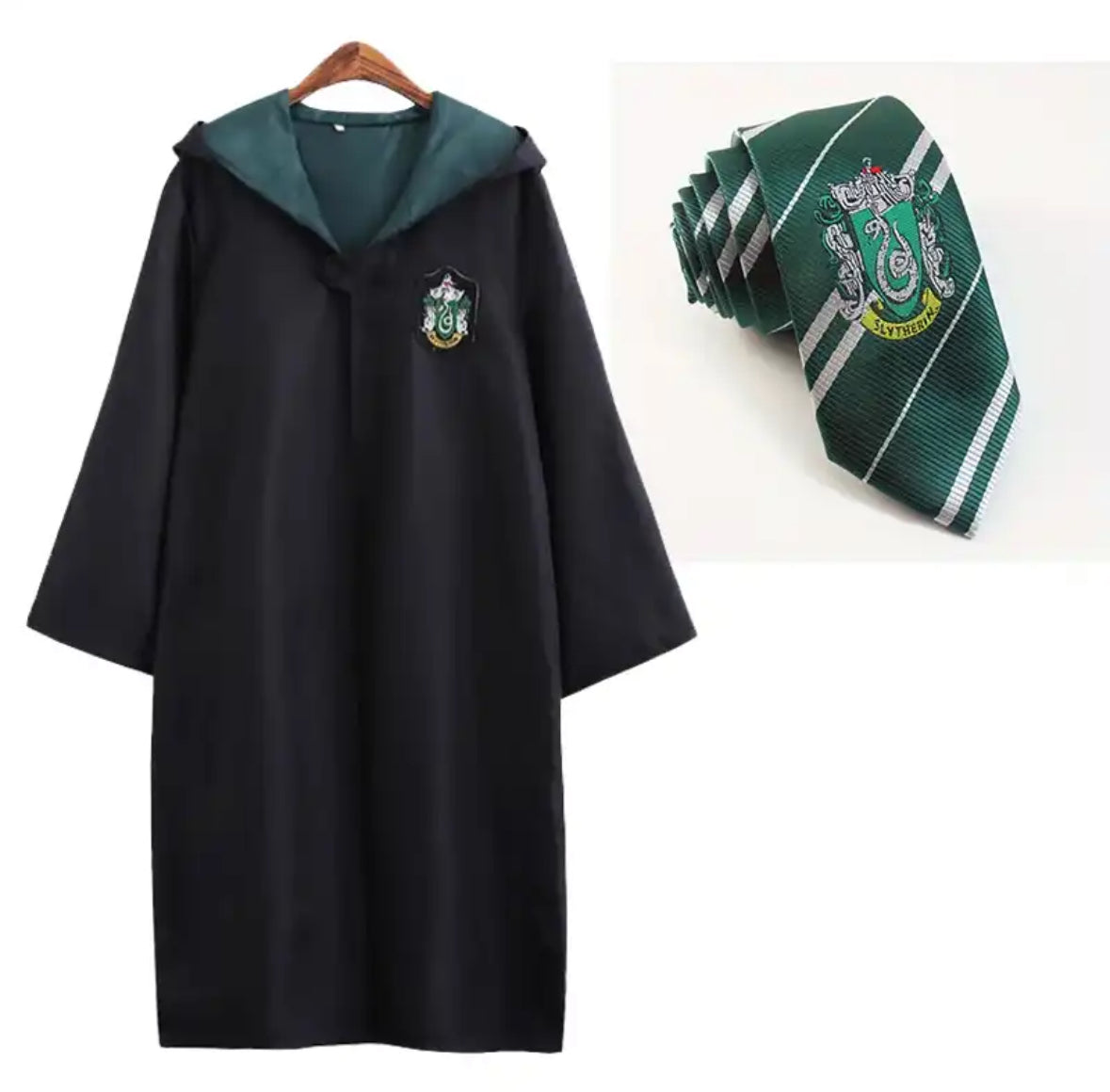 Magisches Kostüm | Harry Potter Zauberschüler Outfit mit Accessoires | Perfekt für Halloween Kostüme und Partys 9