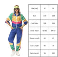 Retro Disco Kostüm | 80er Jahre Vintage Outfit für Partys | Unisex Design für Spaß und Stil 0