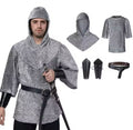 Ritter Kostüm | Hochwertiges Unisex Kostüm mit Coolem Design | Ideal für Gruppenfeiern und Veranstaltungen 0