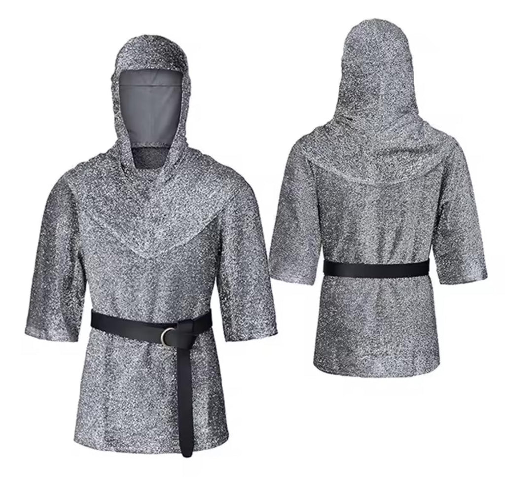 Ritter Kostüm | Hochwertiges Unisex Kostüm mit Coolem Design | Ideal für Gruppenfeiern und Veranstaltungen 3