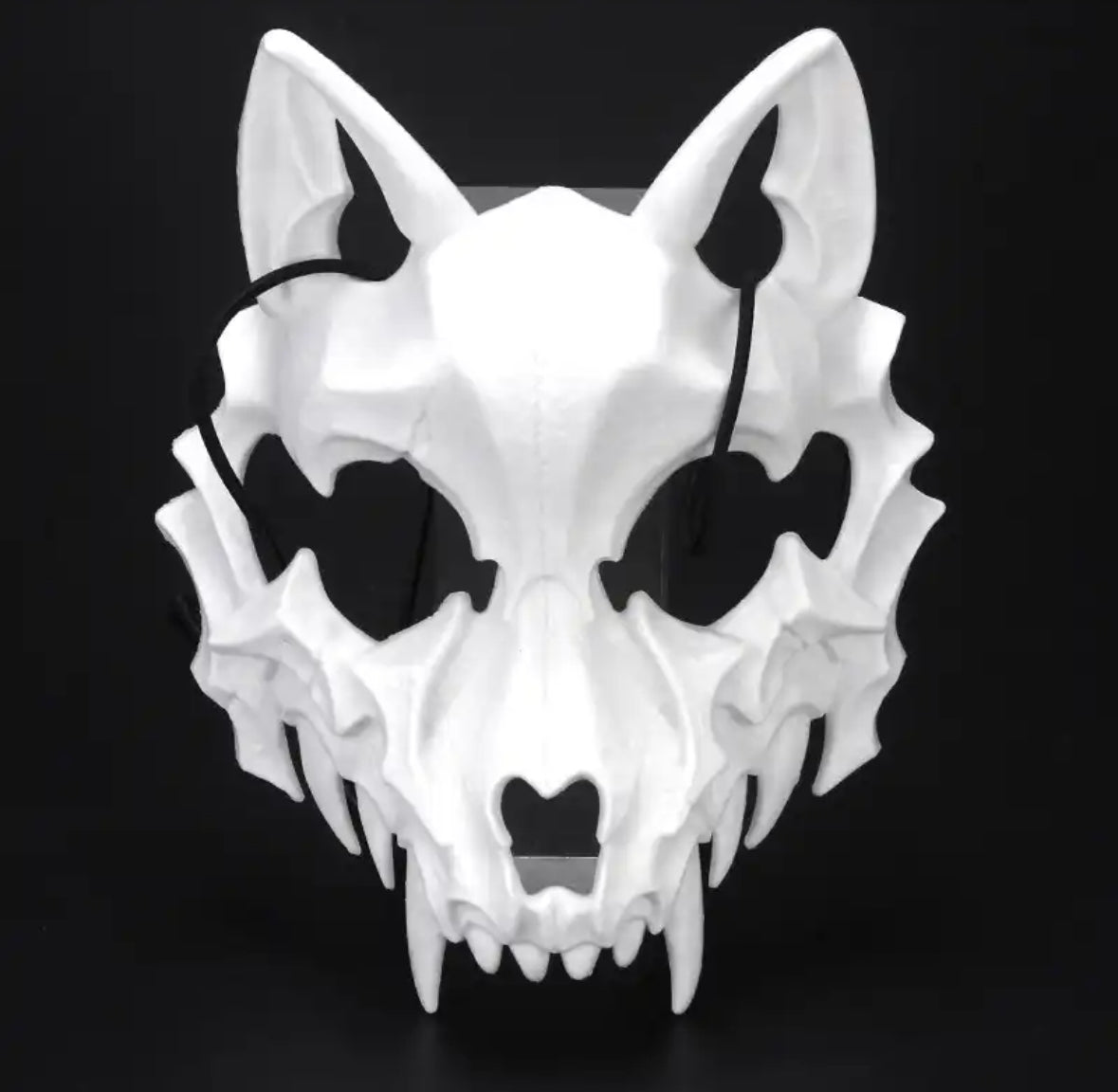 Tier Maske | Knochen Stil für Gruppenkostüme mit verschiedenen Farben | Perfekt für Partys 15